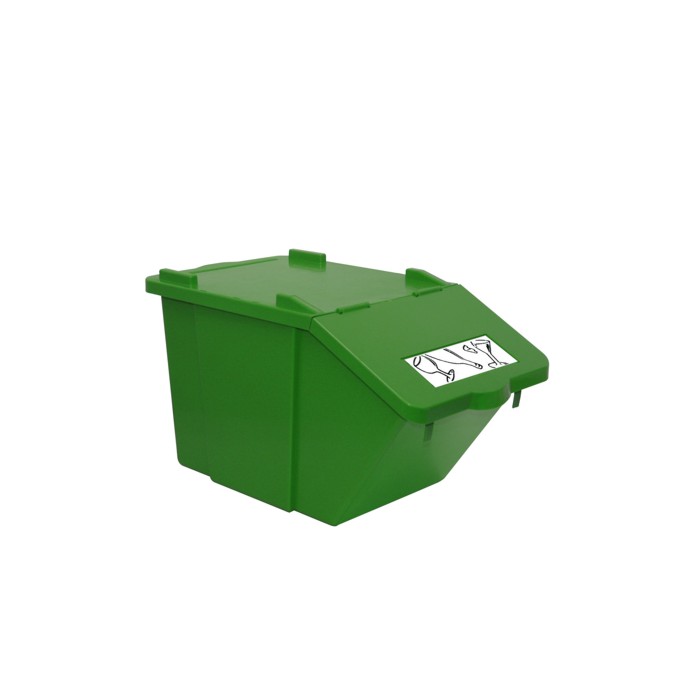 CONTENTOR PICK-UP VERDE - 45 Lts