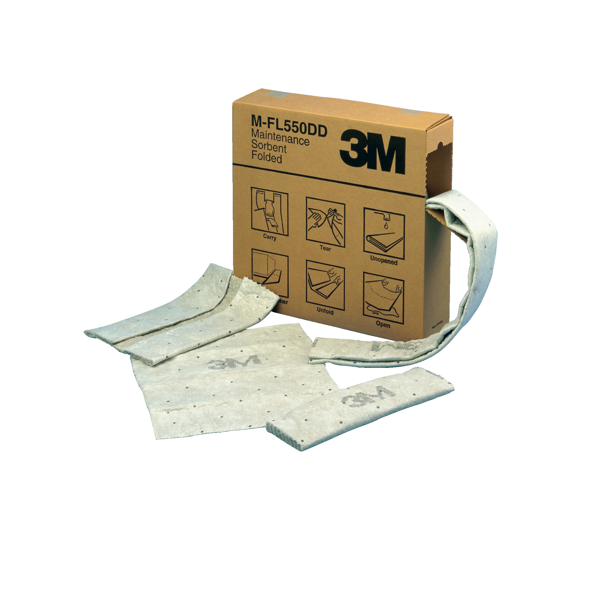 3M™ SORVENTE DE MANUTENÇÃO MULTIFORMATO M-F2001, 120 mm x 15,2 m, 3/Caixa